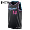 Dres Miami Heat Tyler Herro Nike 2025-26 City Edition Crno Swingman - Dječji